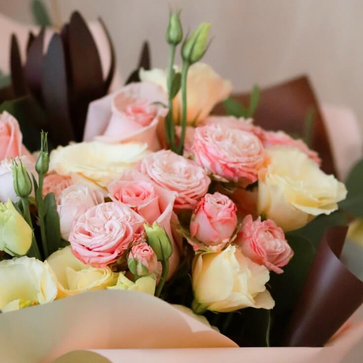 カラードブーケ（ピンク）