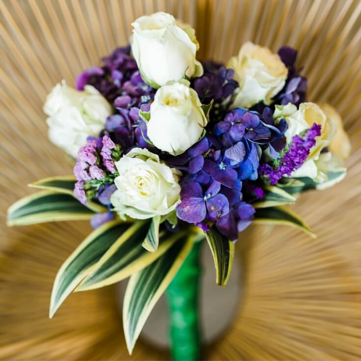 カラードアレンジメント（パープル）